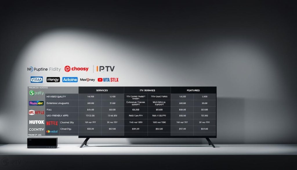 IPTV Streaming Services Comparison