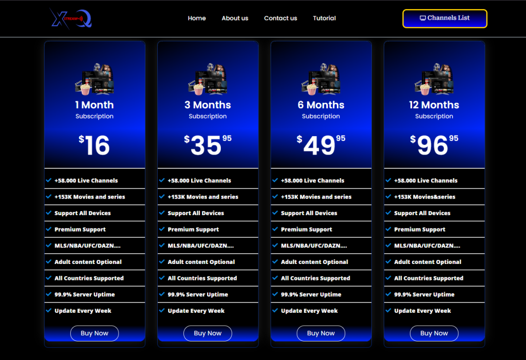 IPTV Pricing